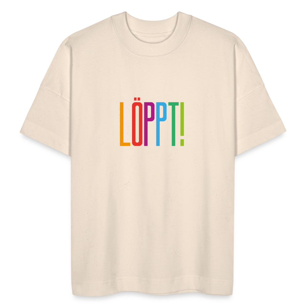 Unisex Oversize Bio-T-Shirt - Löppt! - Naturweiß