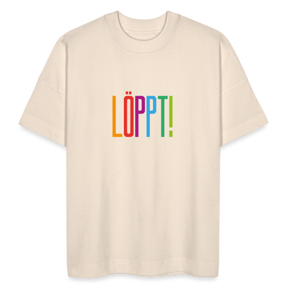 Unisex Oversize Bio-T-Shirt - Löppt! - Naturweiß