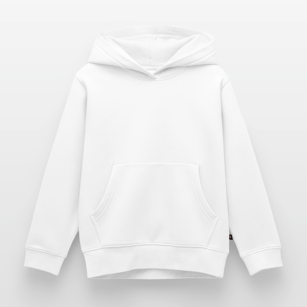 Kinder/Teenager Premium Hoodie "Hej" - Weiß