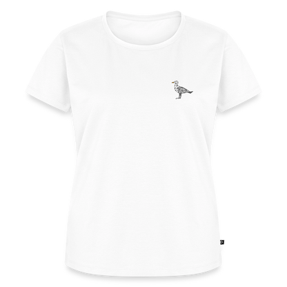 Möwe - Damen Premium Bio T-Shirt - Weiß