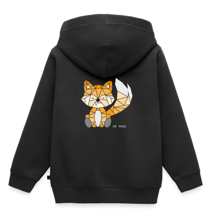 Kinder Premium Hoodie - De Voss - Schwarz