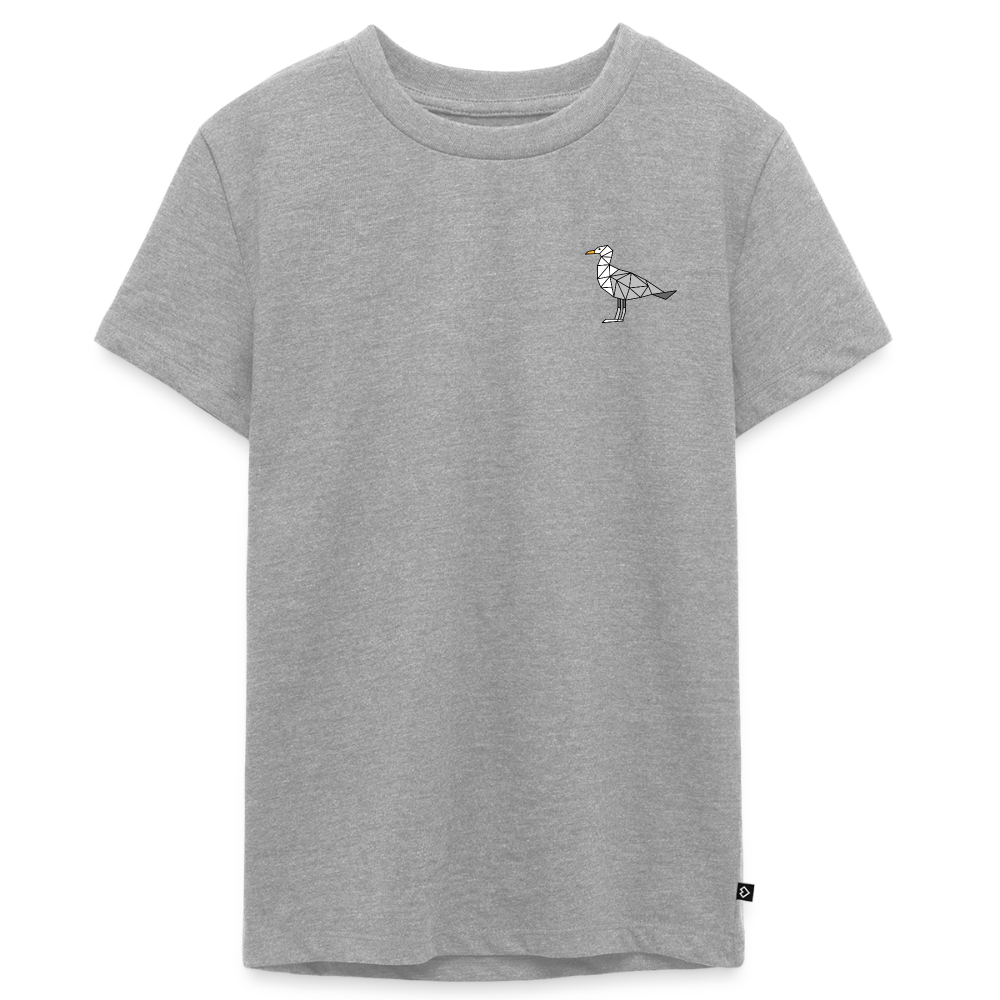 Möwe - Teenager Premium T-Shirt - Grau meliert