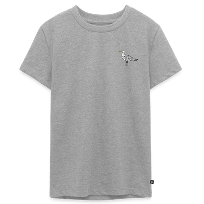 Möwe - Teenager Premium T-Shirt - Grau meliert