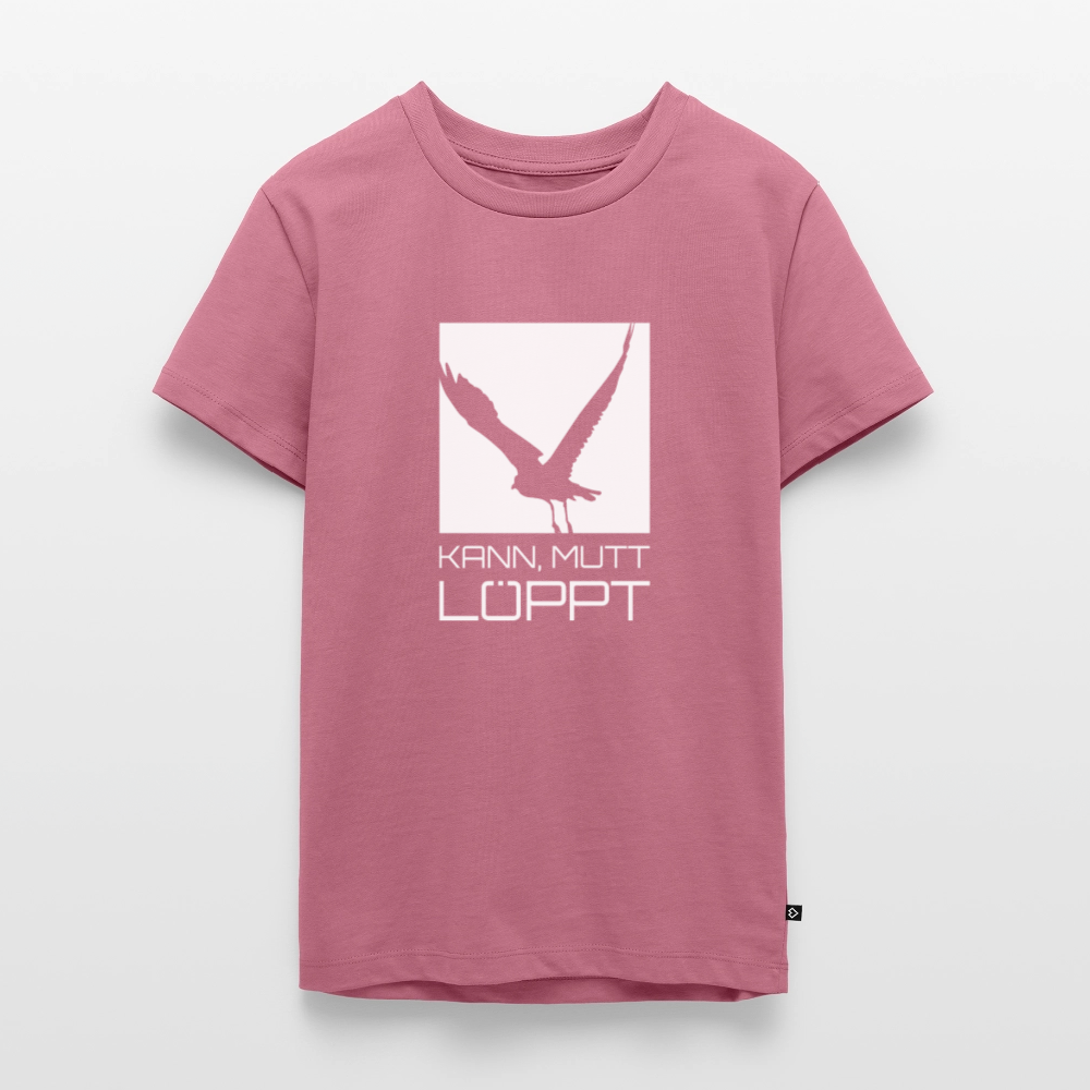 Teenager Premium T-Shirt - Kann, mutt, löppt (weiss) - Mauve