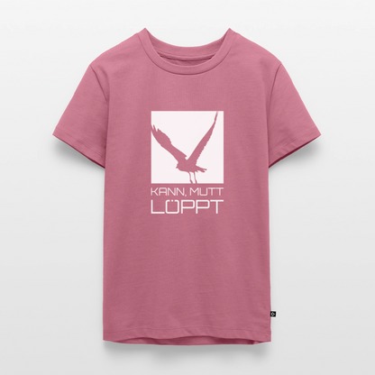 Teenager Premium T-Shirt - Kann, mutt, löppt (weiss) - Mauve