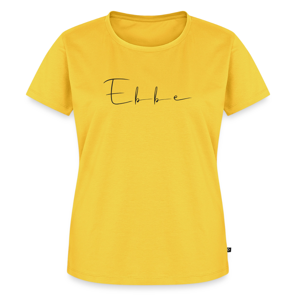 Ebbe - Damen Premium Bio T-Shirt - Sonnengelb