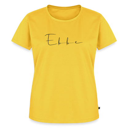 Ebbe - Damen Premium Bio T-Shirt - Sonnengelb