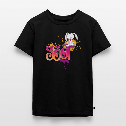 Kinder Premium T-Shirt - sööt Haas - Schwarz