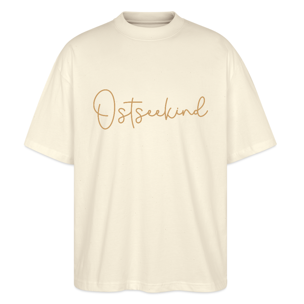 Unisex Oversize Bio-T-Shirt - Ostseekind - Weißgrau