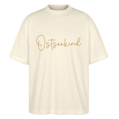 Unisex Oversize Bio-T-Shirt - Ostseekind - Weißgrau