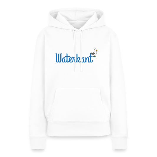 Damen Premium Hoodie - Waterkant - Weiß