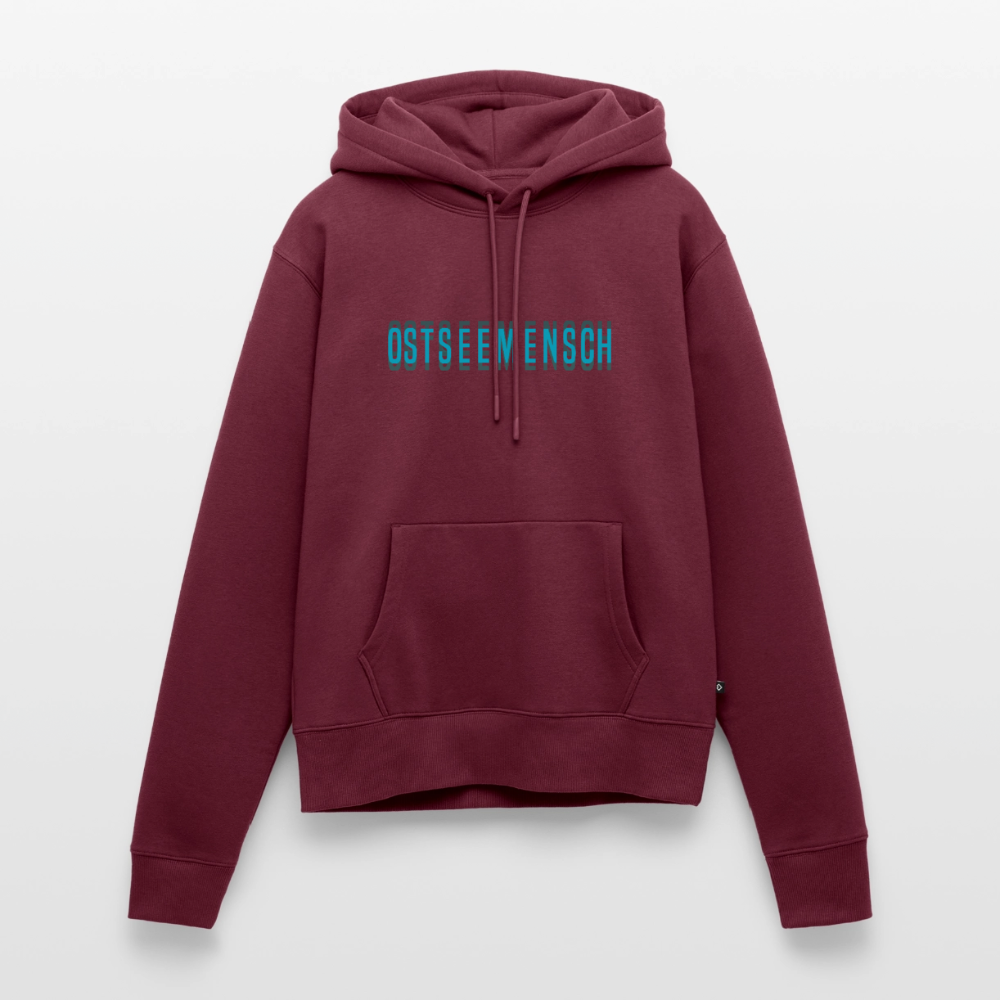 Ostseemensch - Damen Premium Hoodie - Burgunderrot