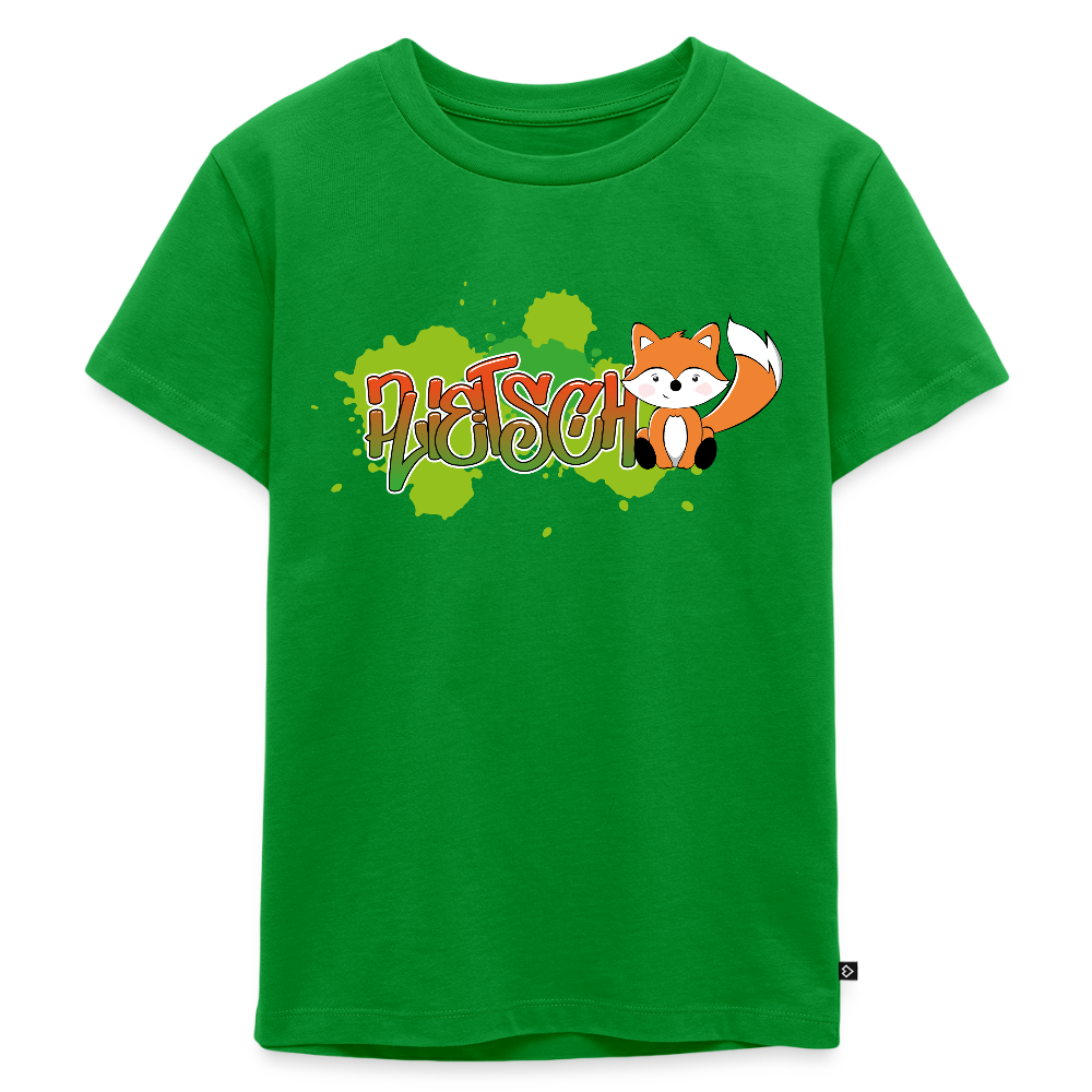 Kinder Premium T-Shirt - plietsch Voss - Grün