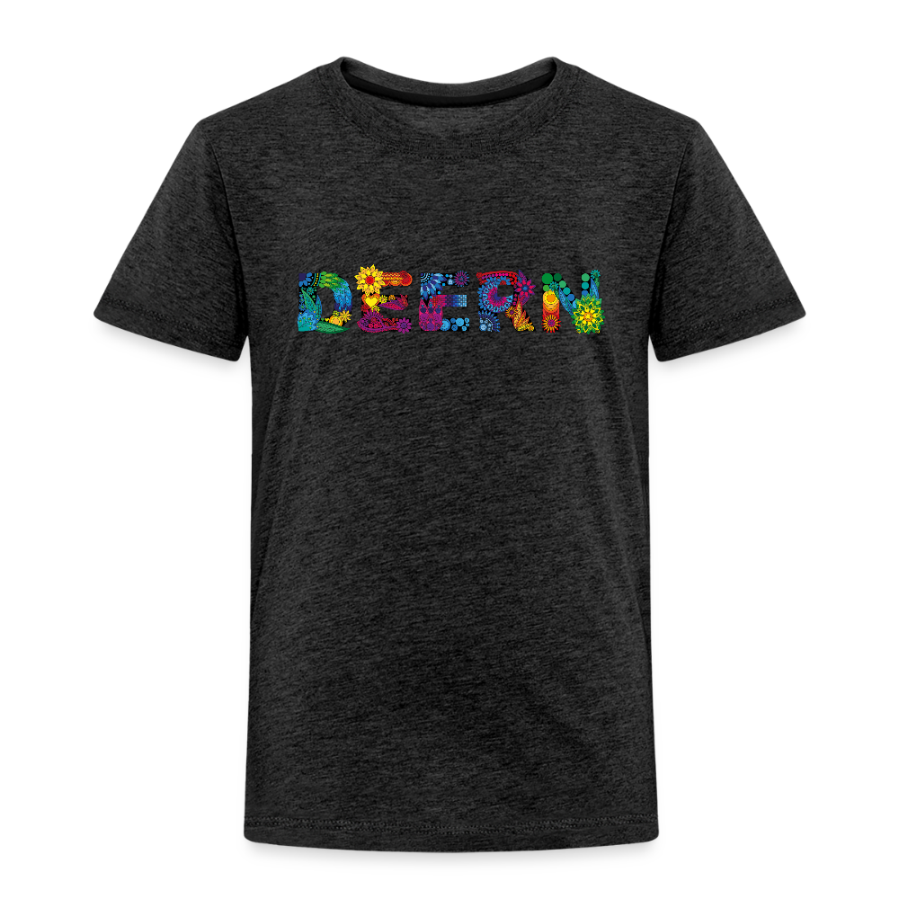 Kinder Premium T-Shirt - Deern - Anthrazit