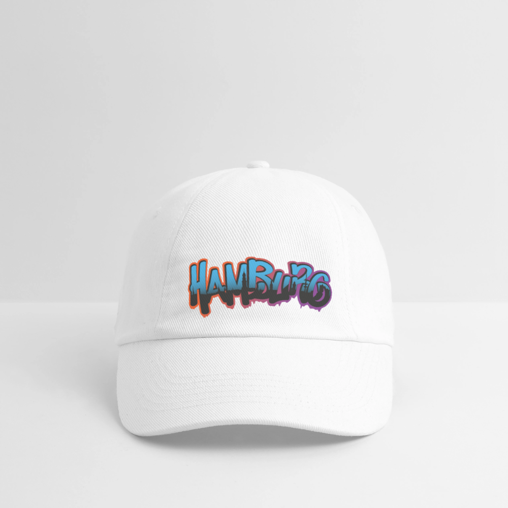 Baseballkappe - Hamburg - Weiß/Weiß