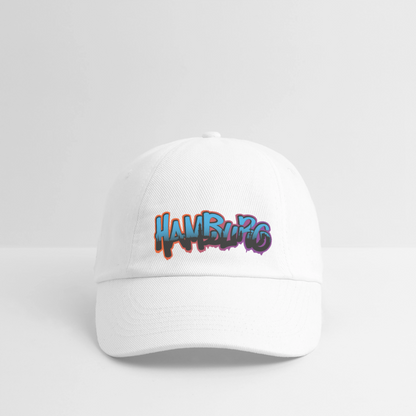 Baseballkappe - Hamburg - Weiß/Weiß