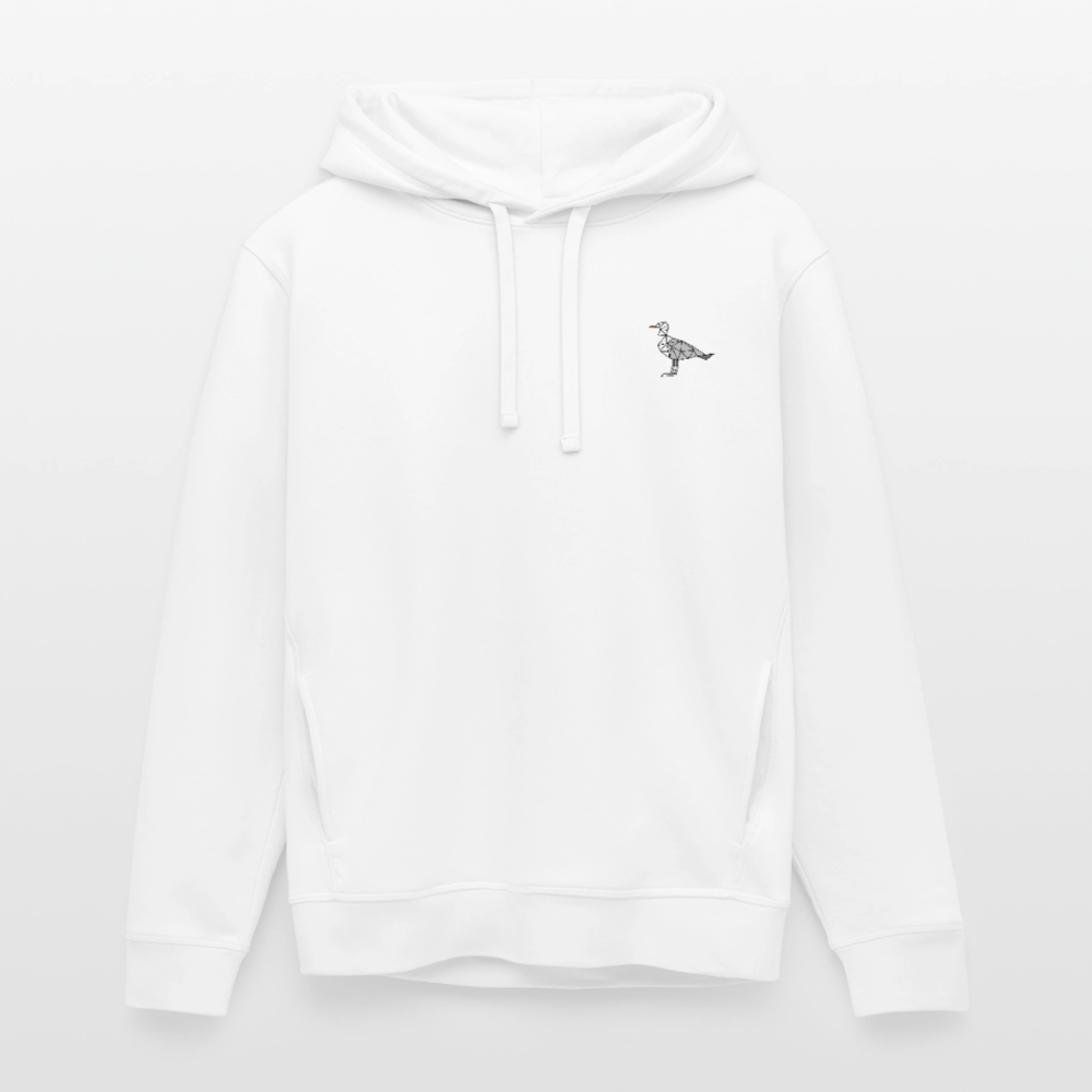 Möwe - Unisex Bio-Hoodie - Weiß