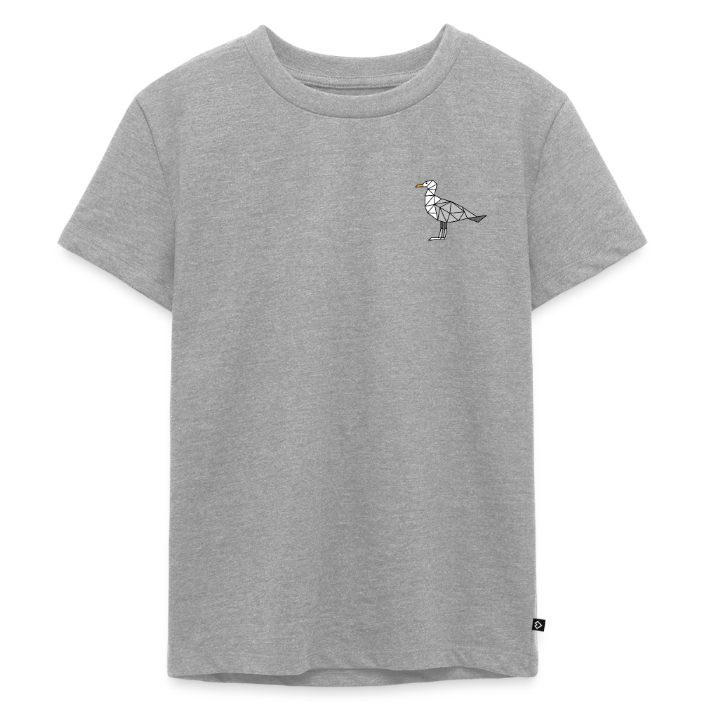 Möwe - Kinder Premium T-Shirt - Grau meliert