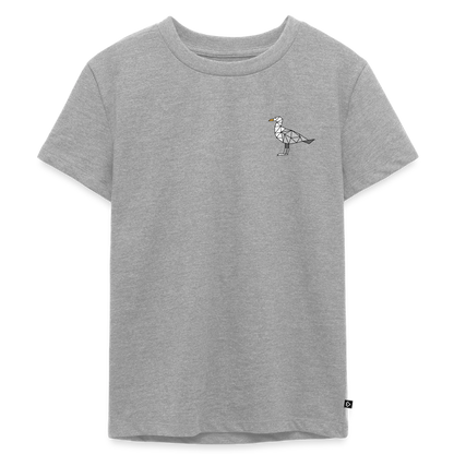 Möwe - Kinder Premium T-Shirt - Grau meliert