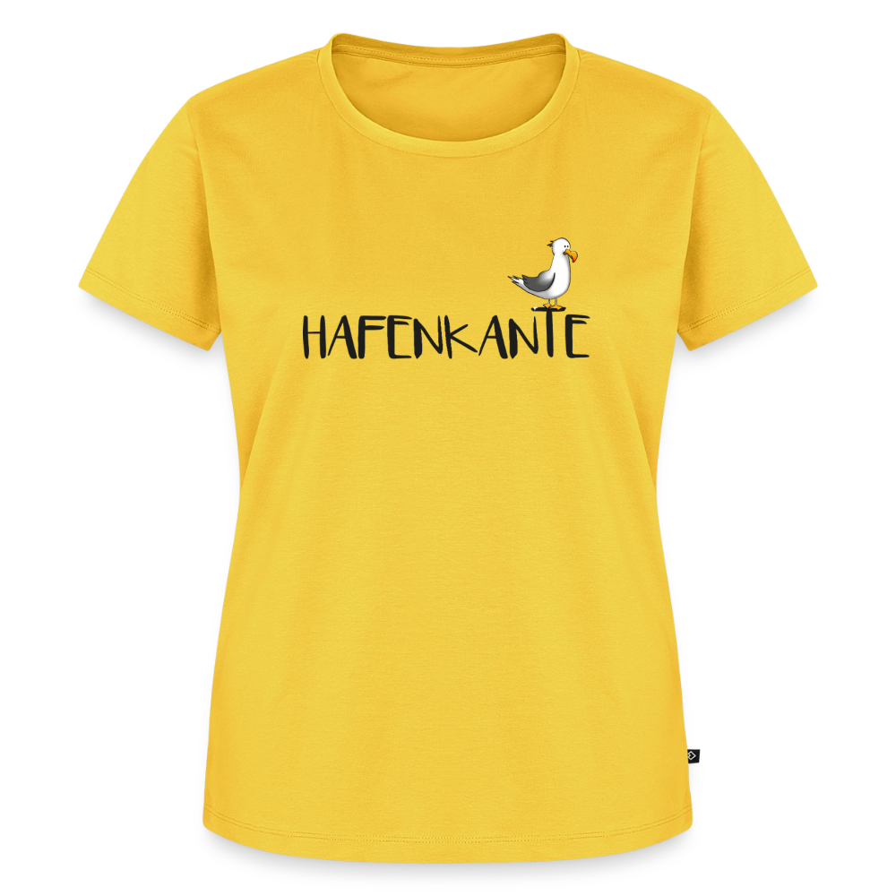 Hafenkante - Damen Premium Bio T-Shirt - Sonnengelb