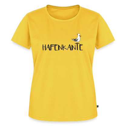 Hafenkante - Damen Premium Bio T-Shirt - Sonnengelb