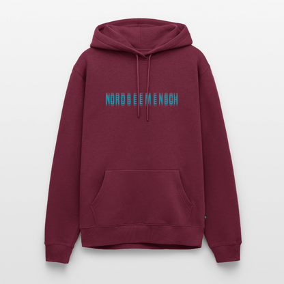 Nordseemensch - Herren Premium Hoodie - Burgunderrot