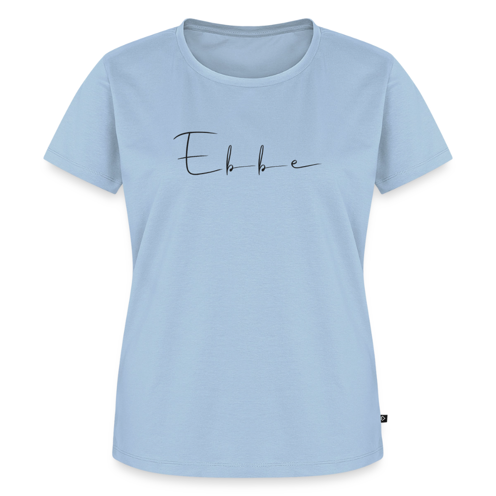 Ebbe - Damen Premium Bio T-Shirt - Hellblau