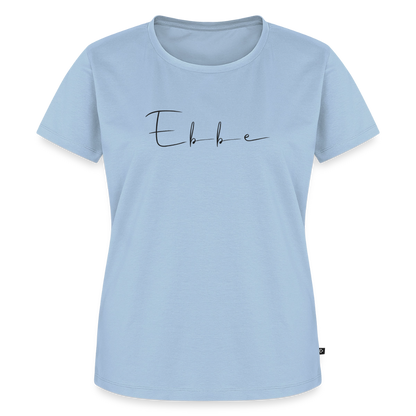 Ebbe - Damen Premium Bio T-Shirt - Hellblau
