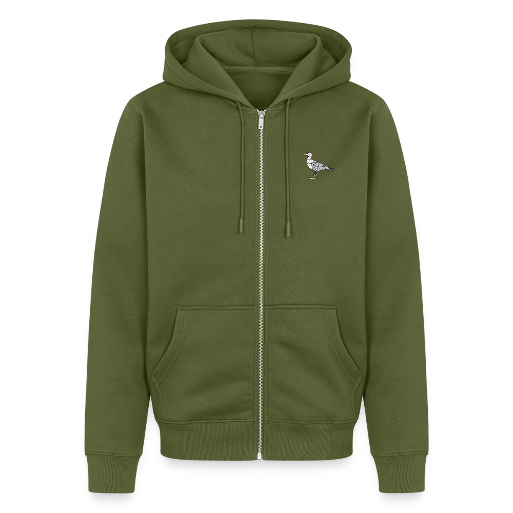 Möwe - Herren Premium Kapuzenjacke - Khaki