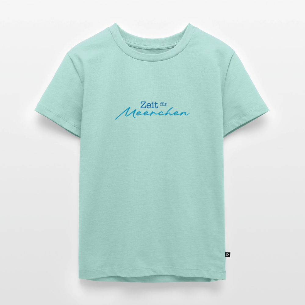 Kinder Premium T-Shirt "Zeit für Meerchen" - Mint 