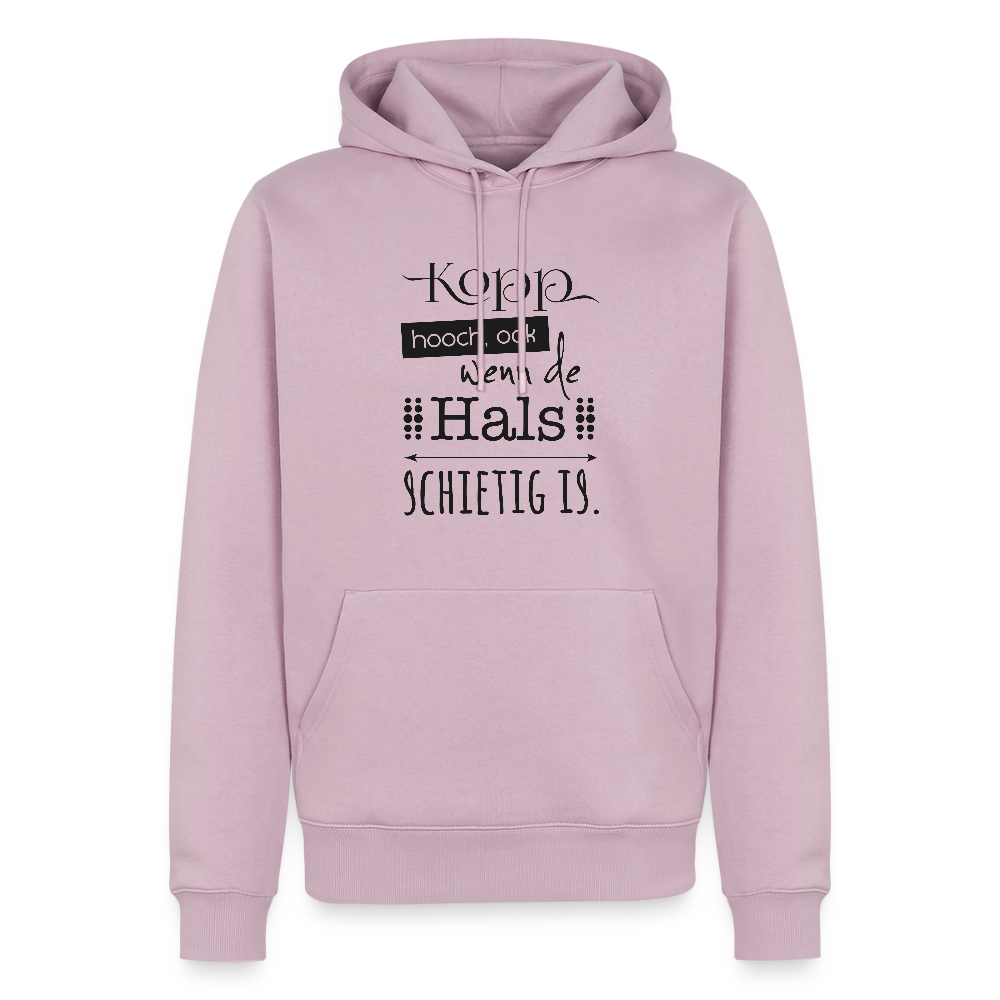 Herren Premium Hoodie - Kopp hooch - Altrosa