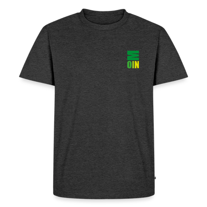 Herren Premium Bio T-Shirt - Moin - Anthrazit meliert