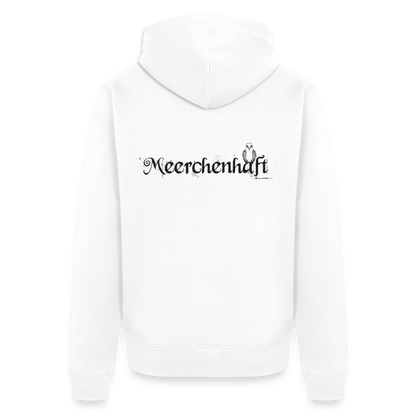 Meerchenhaft Herren Premium Kapuzenjacke im nordischen Stil - Weiß