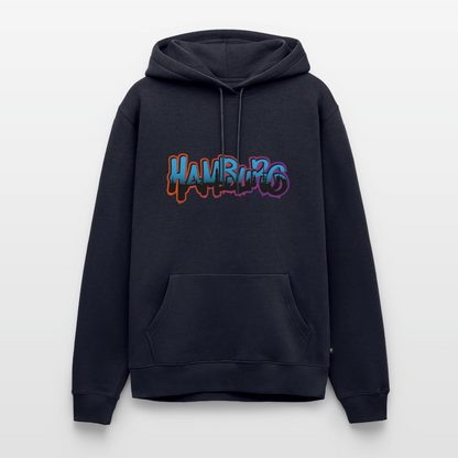 Herren Premium Hoodie - Hamburg - Navy