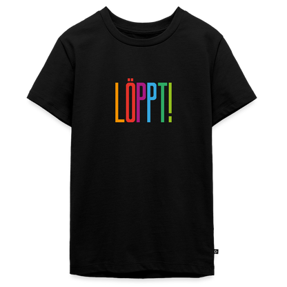 Teenager Premium T-Shirt - Löppt! - Schwarz