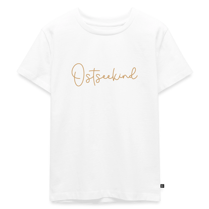 Kinder Premium T-Shirt "Ostseekind" - Weiß
