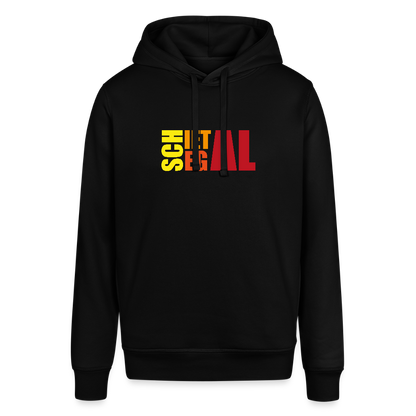 Unisex Bio-Hoodie - Schietegal - Schwarz