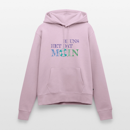 Damen Premium Hoodie - Bi uns het dat Moin - Altrosa
