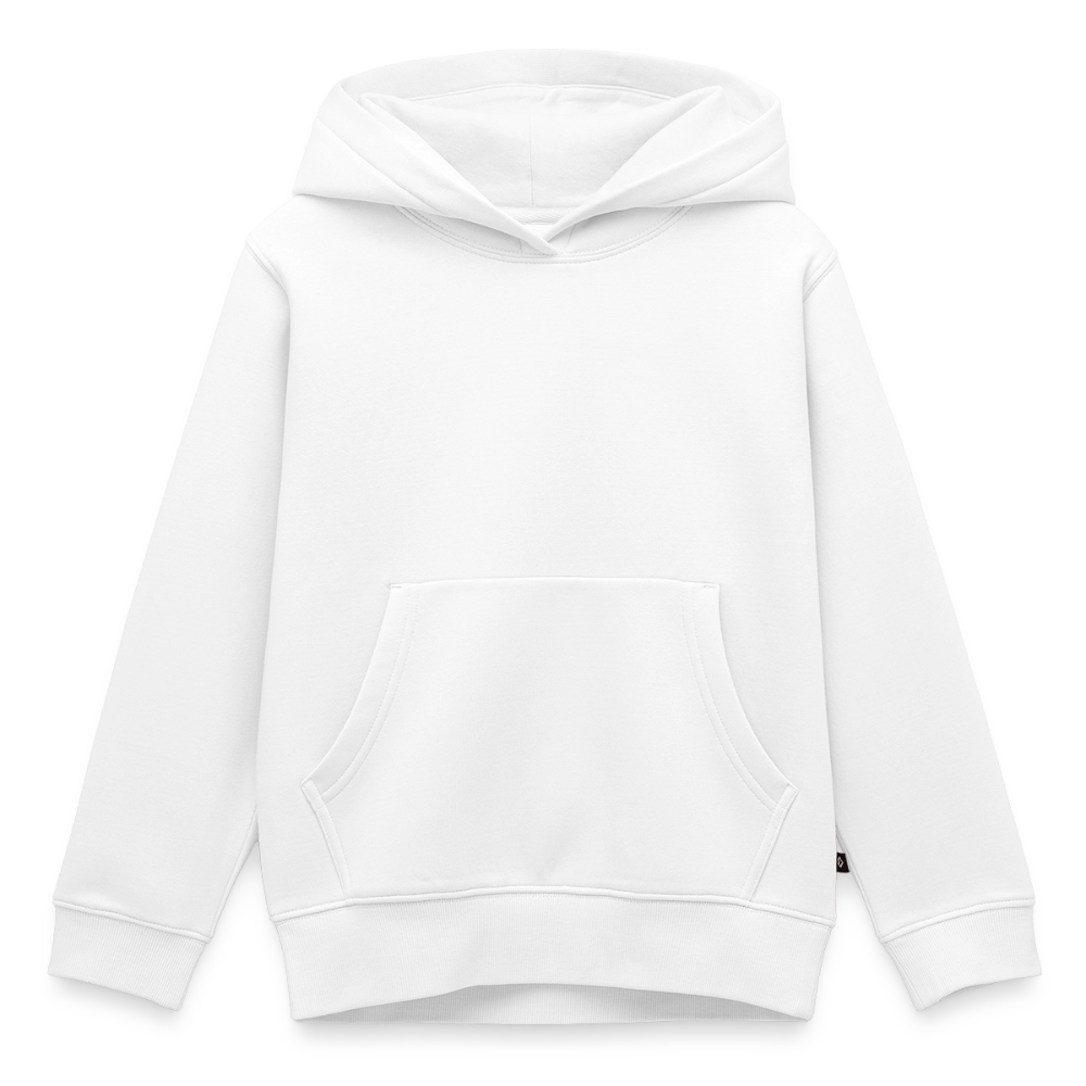 Kinder/Teenager Premium Hoodie "Hej" - Weiß