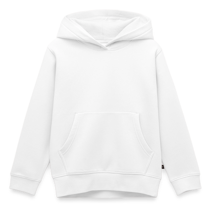 Kinder/Teenager Premium Hoodie "Hej" - Weiß