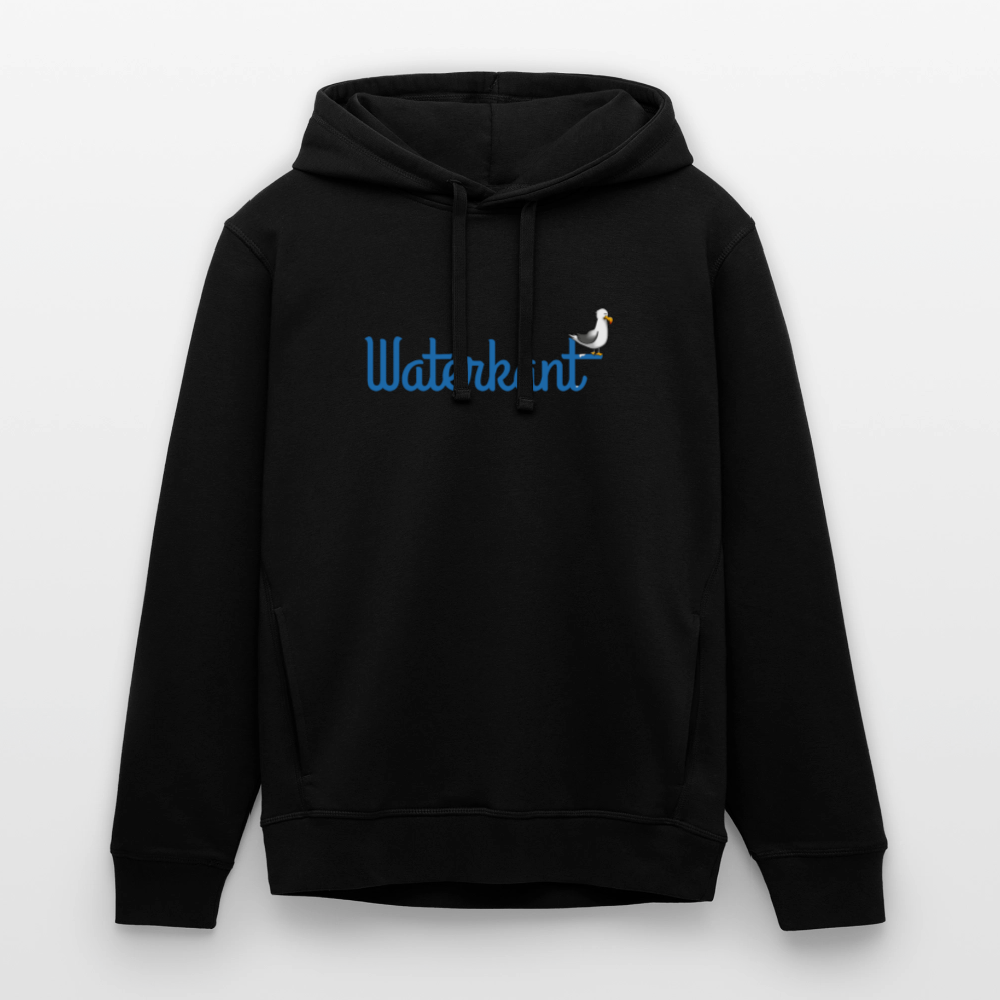 Unisex Bio-Hoodie - Waterkant - Schwarz