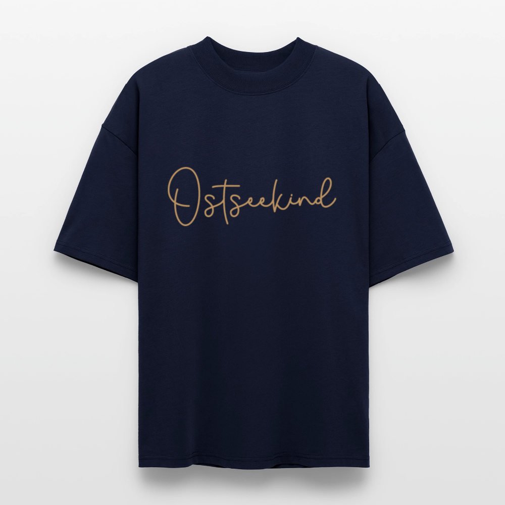 Unisex Oversize Bio-T-Shirt - Ostseekind - Navy