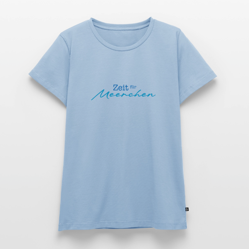 Damen Premium T-Shirt - Zeit für Meerchen - Hellblau
