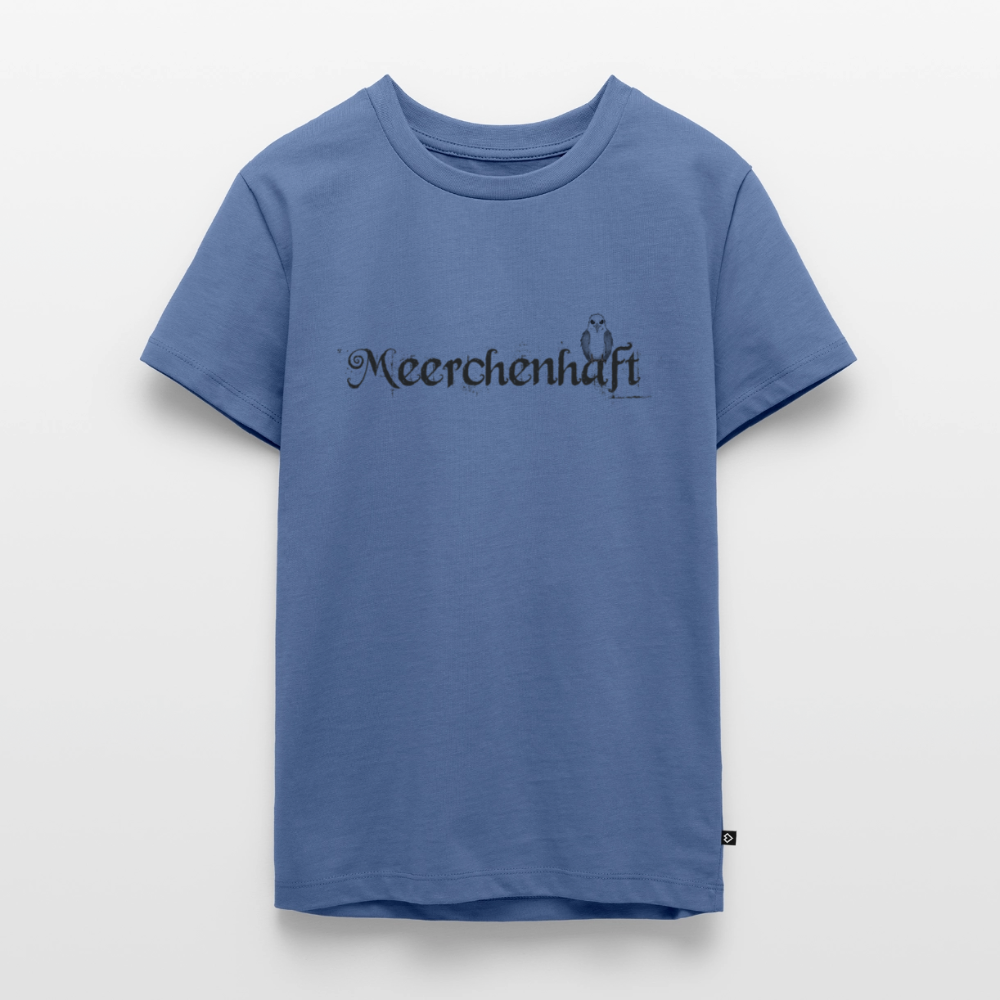 Teenager Premium T-Shirt "Meerchenhaft" - Taubenblau