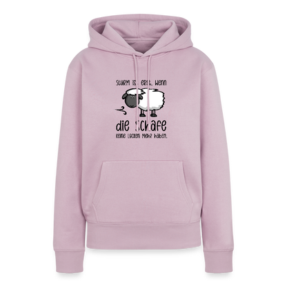 Damen Premium Hoodie - Schaf - Altrosa