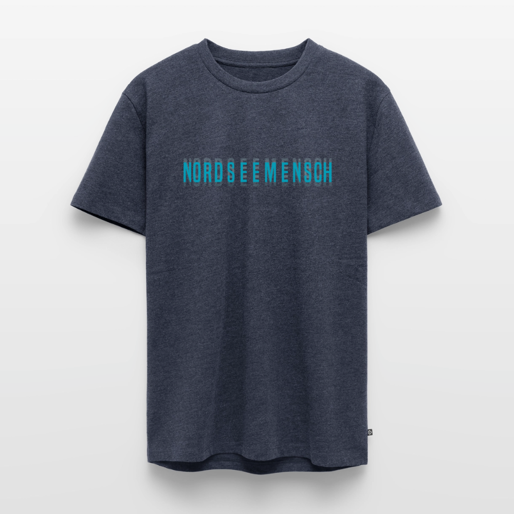 Nordseemensch - Herren Premium T-Shirt - Jeansblau 