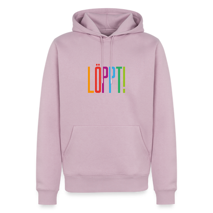 Herren Premium Hoodie - Löppt! - Altrosa