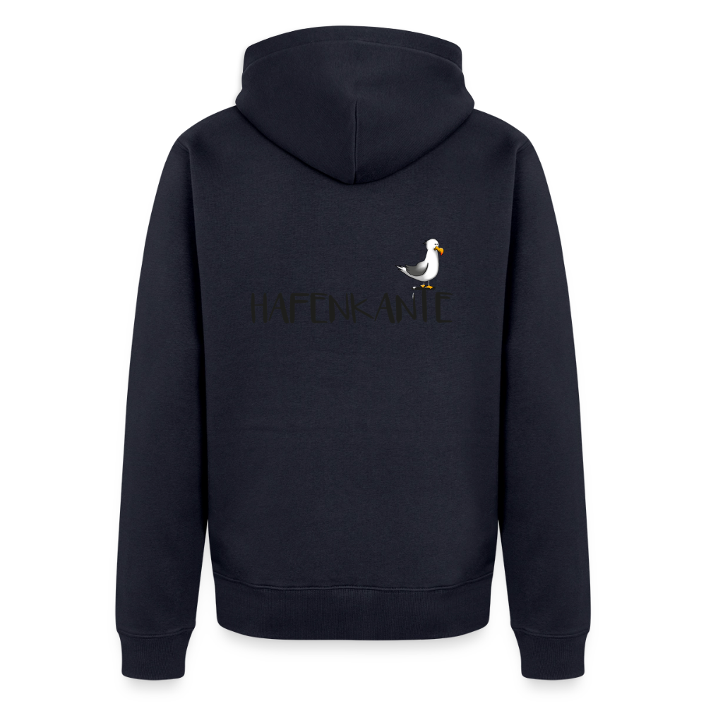 Hafenkante - Herren Premium Kapuzenjacke - Navy