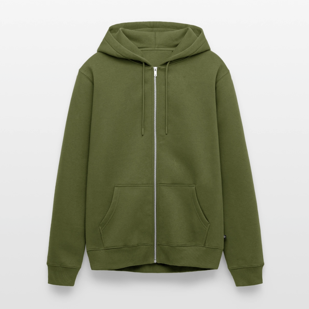 Meerchenhaft Herren Premium Kapuzenjacke im nordischen Stil - Khaki