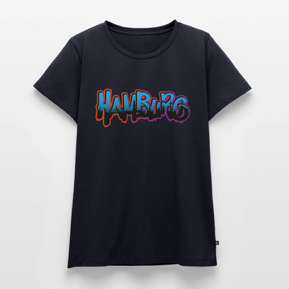 Damen Premium Bio T-Shirt - Hamburg - Navy